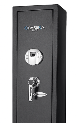 Barska Quick and Easy Access Biometric Rifle Firearm and Long Gun Safe AX11652 Featured Image