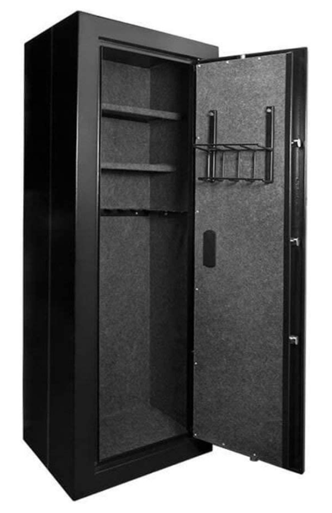 Barska Quick and Easy Access Biometric Rifle Firearm and Long Gun Safe AX11780 Interior