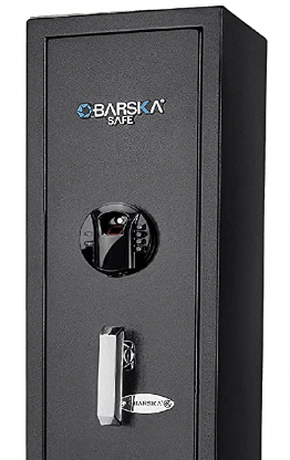 Barska Quick and Easy Access Biometric Rifle Firearm and Long Gun Safe AX12760 Featured Image