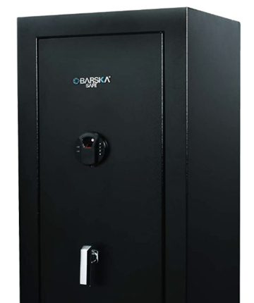 Barska Quick and Easy Access Biometric Rifle Firearm and Long Gun Safe AX13378 Featured Image