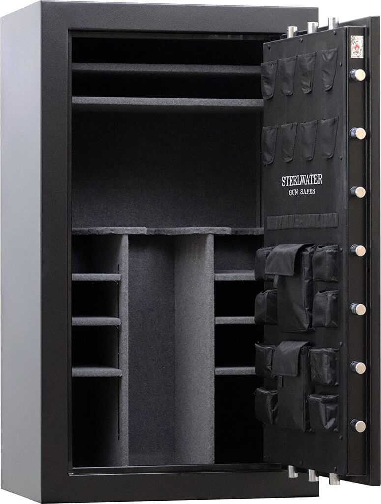 Steelwater 45 Gun Safe AMLD724228-blk Security