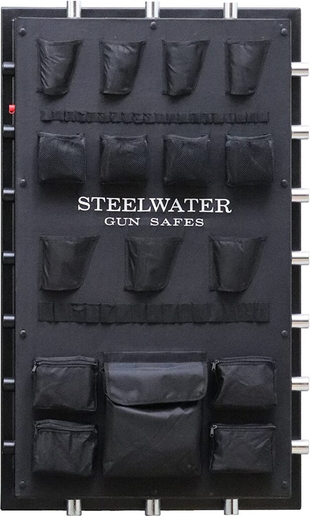 Steelwater 39 Gun Safe AMLD593924-BLK Door Panel Organizer