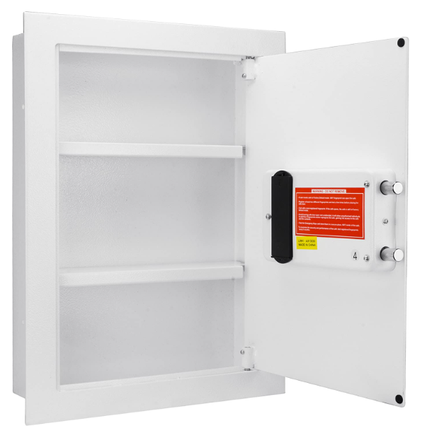 Barska Biometric White Wall Safe AX13030 Interior