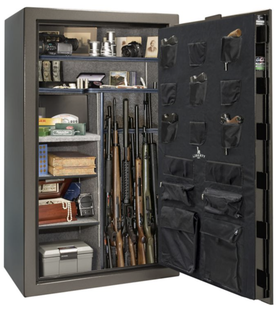 Liberty 1776 64 Gun Safe Open View