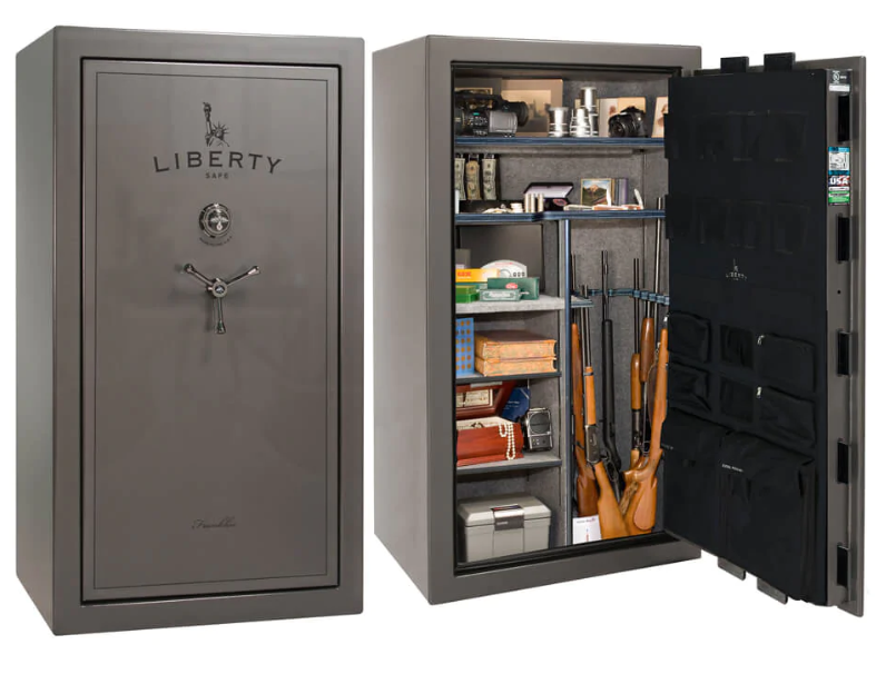 Liberty Franklin 40 Gun Safe Gray Gloss