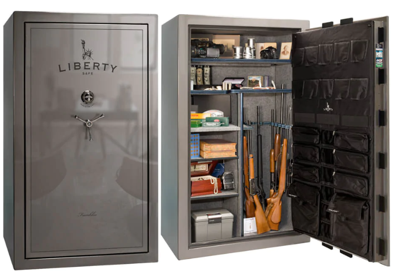 Liberty Franklin 50 Gun Safe Gray Gloss