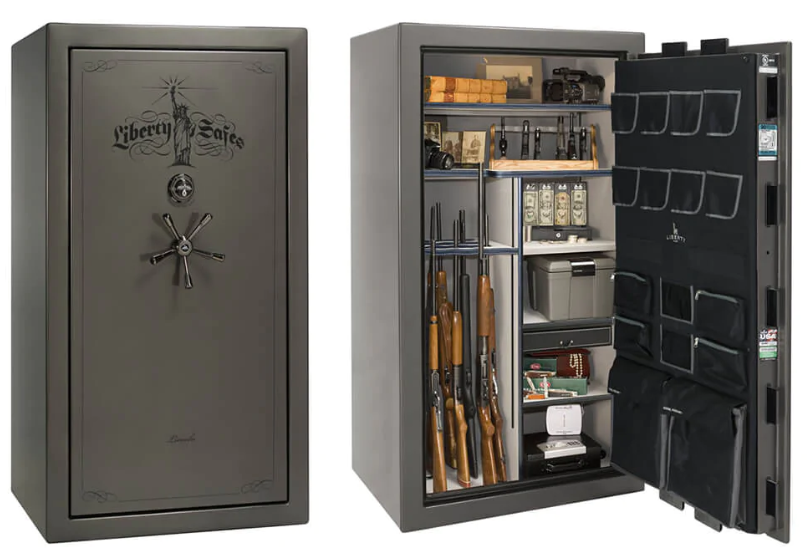 Liberty Lincoln 40 Gun Safe Gray Gloss