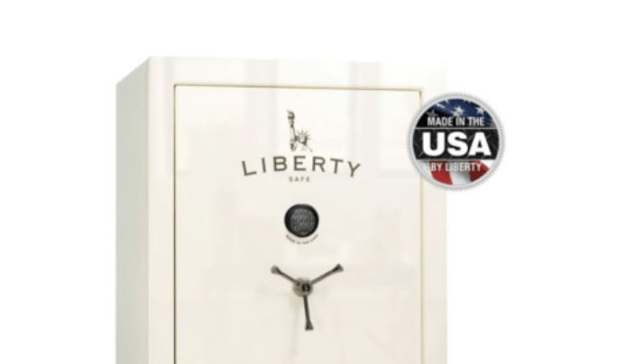 Liberty We the People 44 Gun Safe White