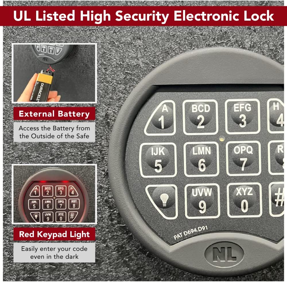 NL UR-2020 High Security Electronic Lock