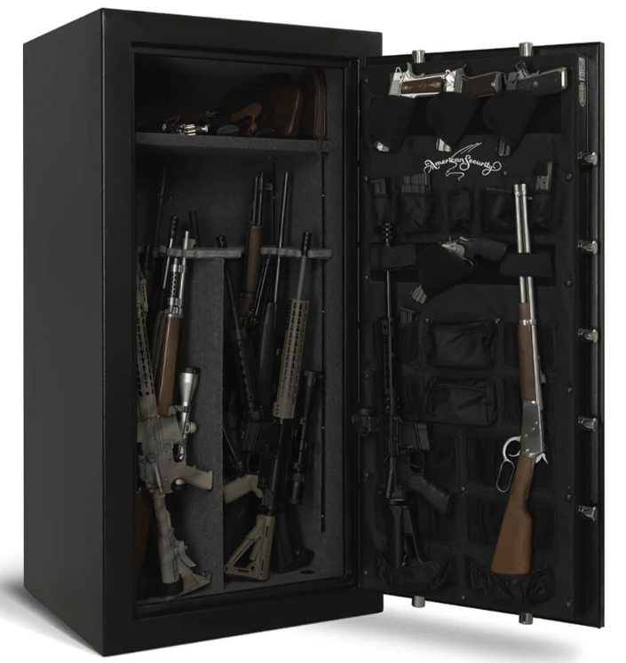 American Security SF6030E5 Gun Safe Open 