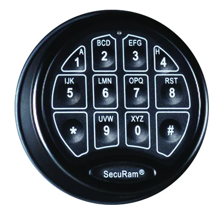 SecuRam TopLit Electronic Lock