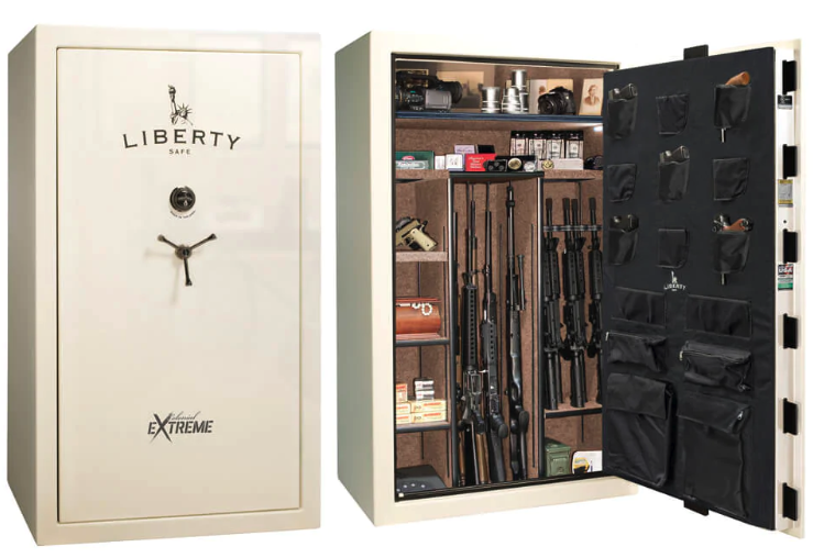 Liberty Colonial 50 Extreme Gun Safe White Gloss