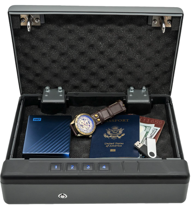 Liberty HDV-150 Handgun Safe Open