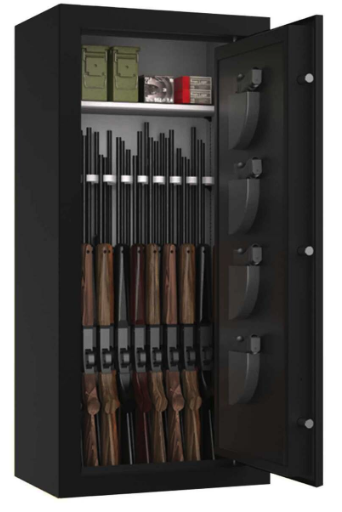 Vital Impact Fire-Proof Security 30 Gun Safe Door Open