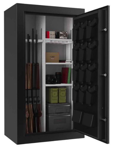 Vital Impact 30+12 Gun Safe W/Pistol Vault Door Open View