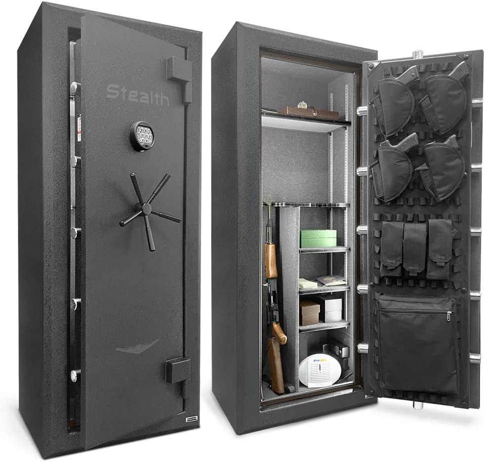 Stealth Premier 23 Gun Safe Open View