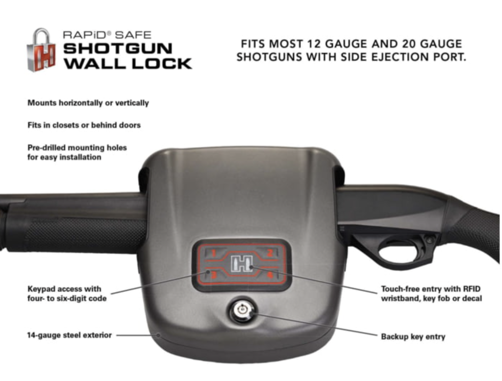 Hornady Rapid RFID Shotgun Safe 98180 Full Details