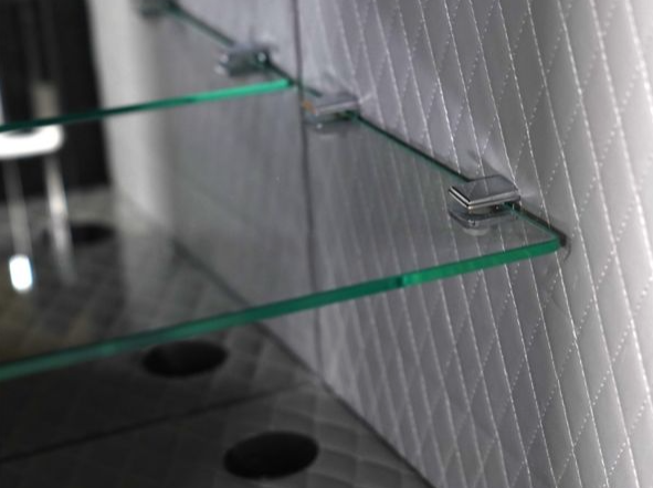 Sanctuary Platinum Tempered Glass Shelf