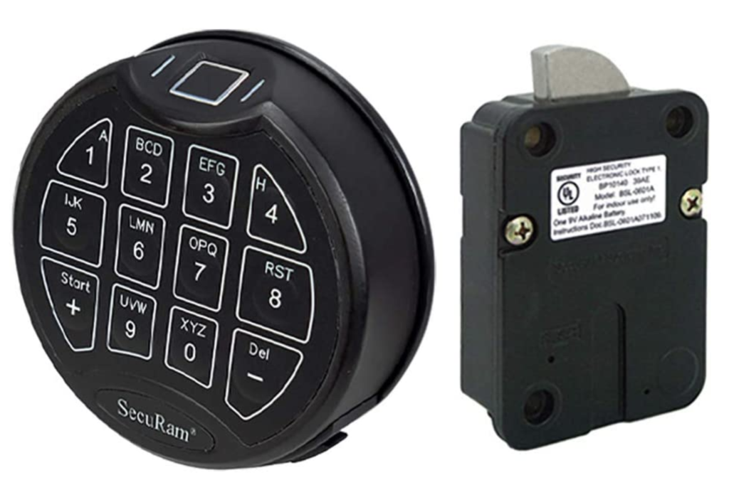 SecuRam High Security Biometric Lock