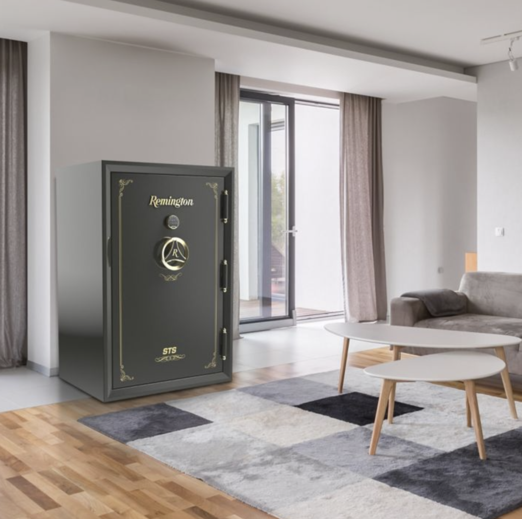 Remington STS 60 Gun Safe in a home.