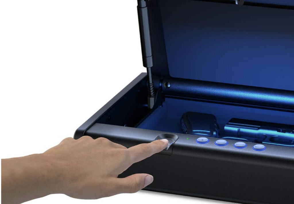 Sentry QAP2BEL Biometric Handgun Safe Fingerprint Scanner