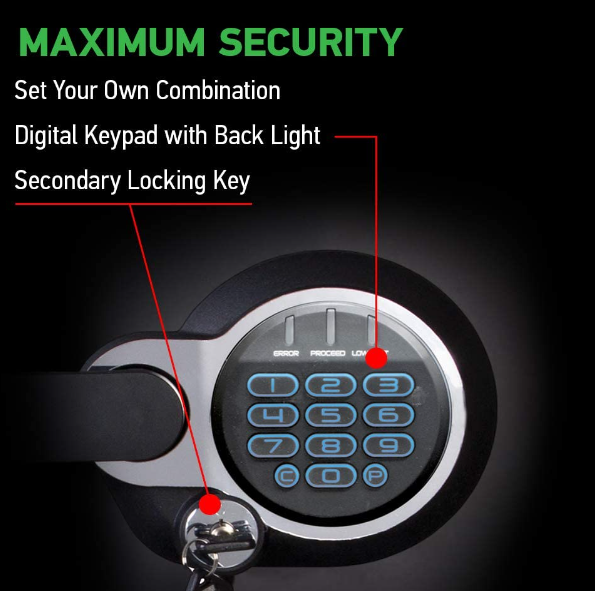 SentrySafe Electronic Lock with Key Override