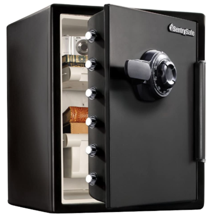 SentrySafe SFW205CWB Combination Home Safe