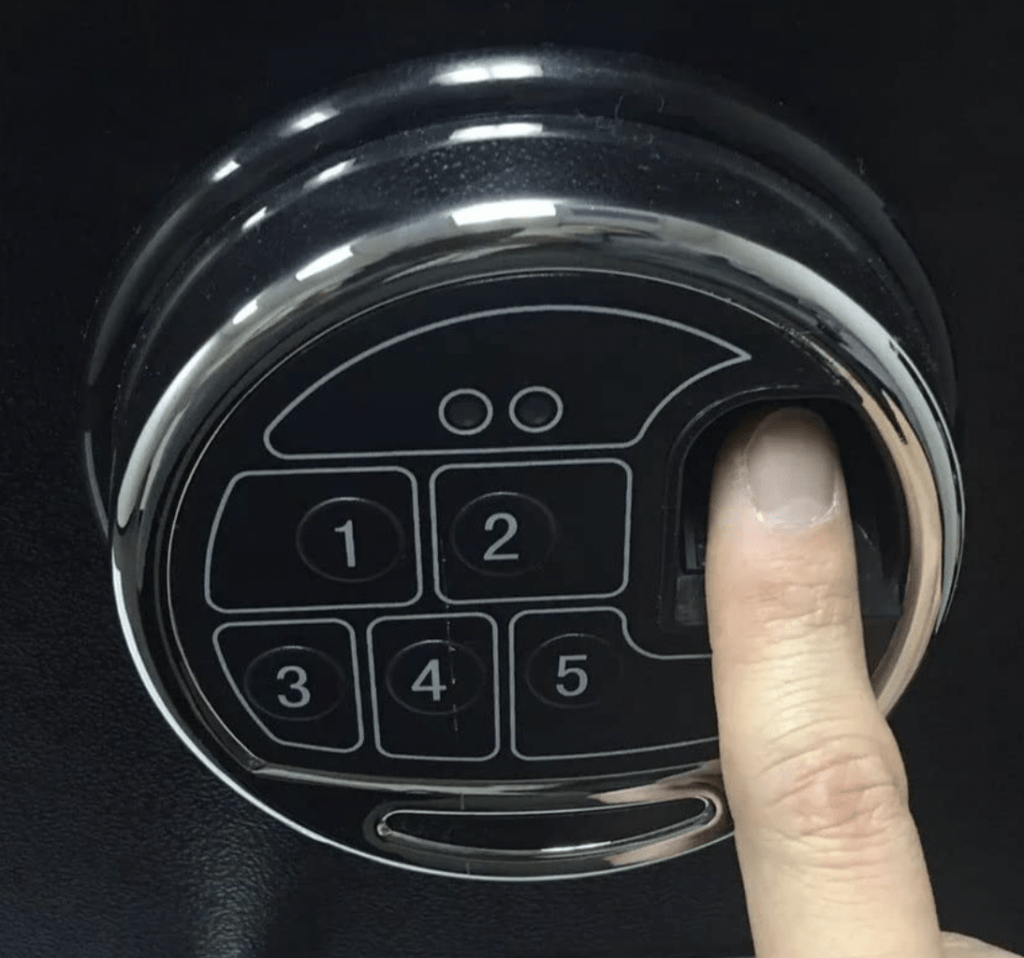 Southeastern F2014B Drop Safe Biometric Lock