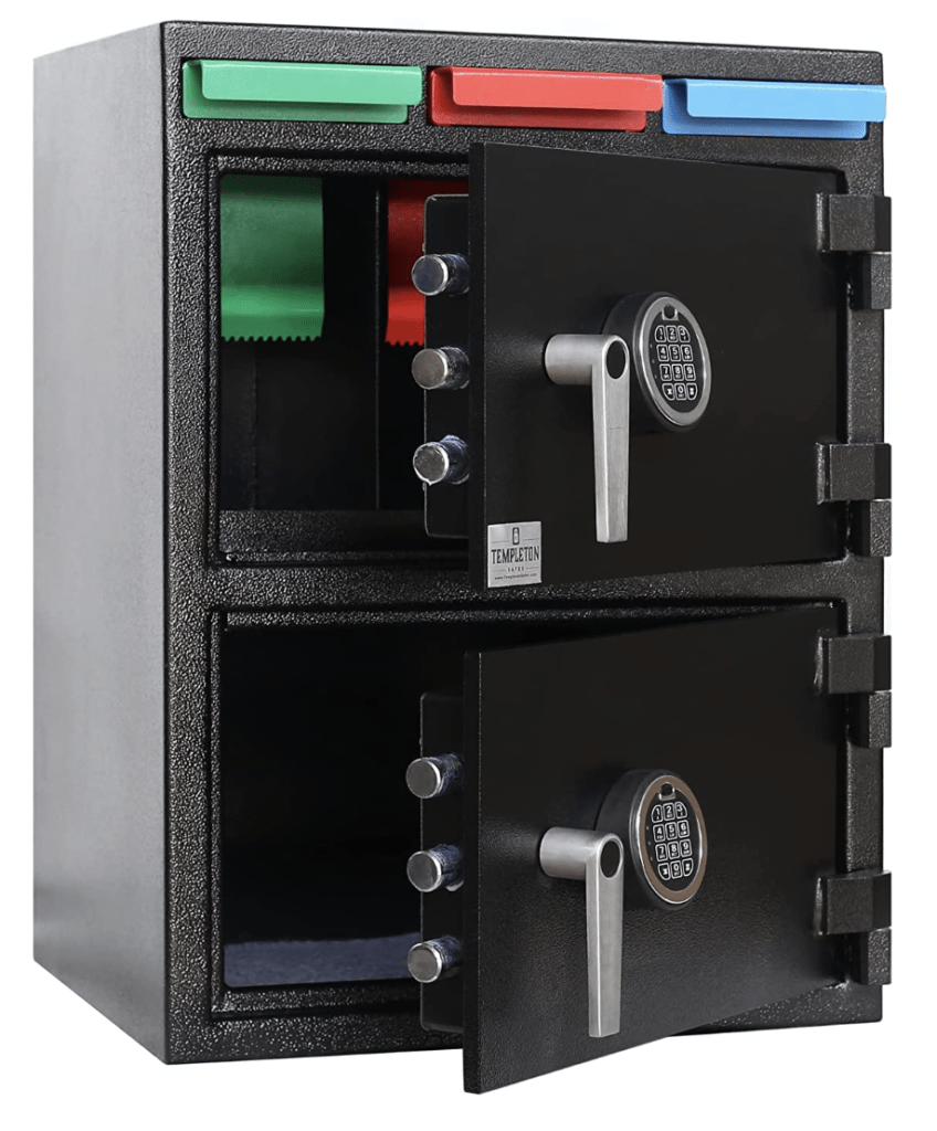 Templeton Two-Door Depository Safe T868 Security