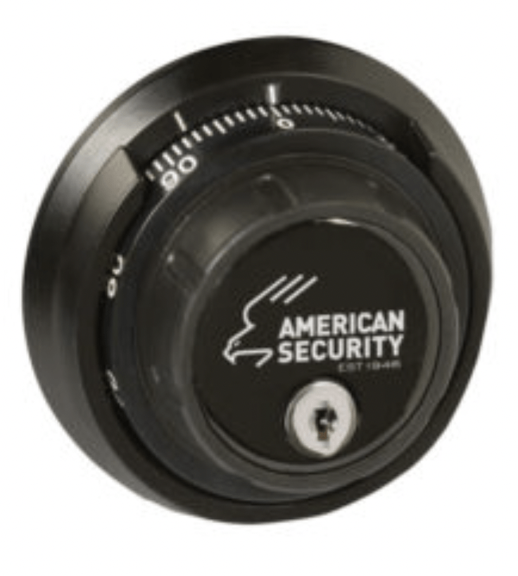 American Security Spyproof Key Locking Dial