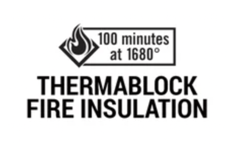 100 Minute ThermaBlock Fire Label