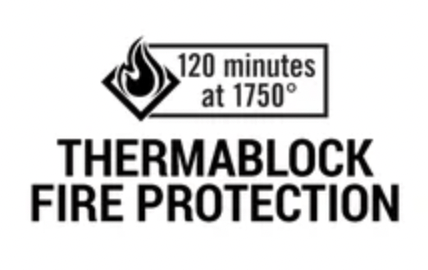 120 Minute ThermaBlock Fire Label