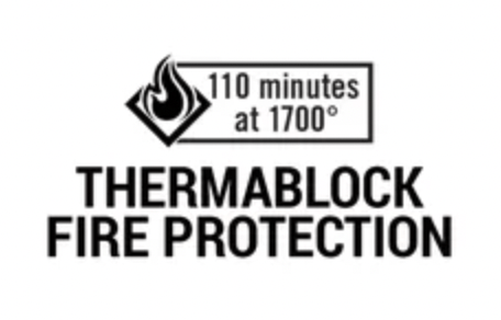 ThermaBlock 110 Minute Fire Label