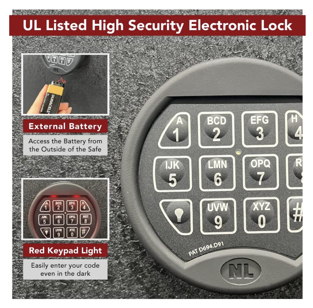 NL UR-2020 High Security Electronic Lock