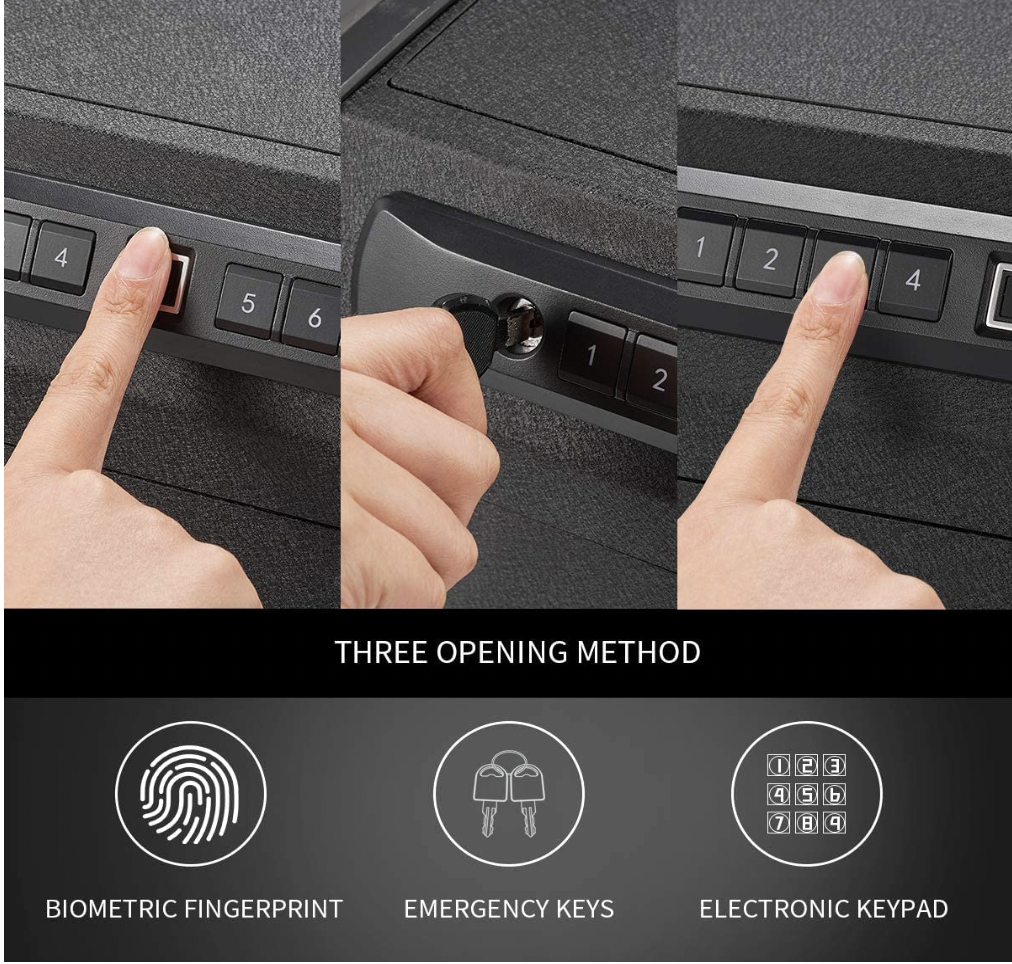 RPNB RP2004 High Capacity Multi-Function Pistol Safe Entry Methods