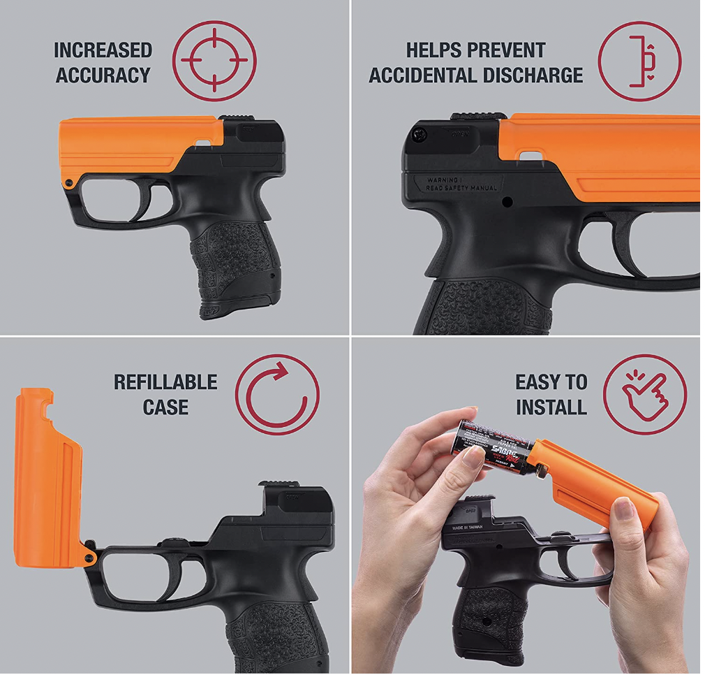 SABRE Aim and Fire Pepper Gel Reloadable