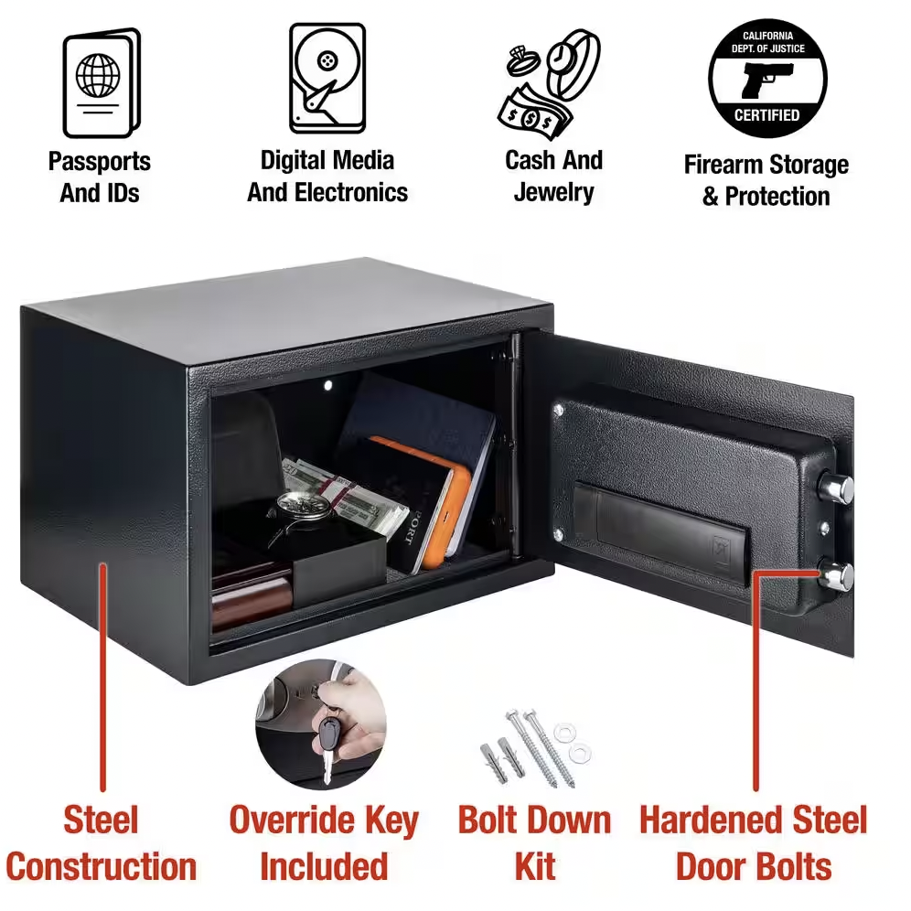 SentrySafe 0.58 cu ft Safe Box with Digital Lock Security