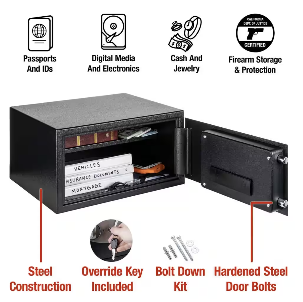 SentrySafe 0.98 cu ft Safe Box with Digital Lock Security