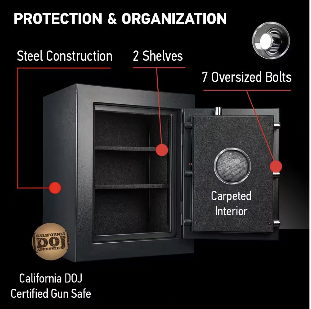 SentrySafe 3.4 cu Ft Fireproof Safe and Waterproof Safe with Digital Keypad Features