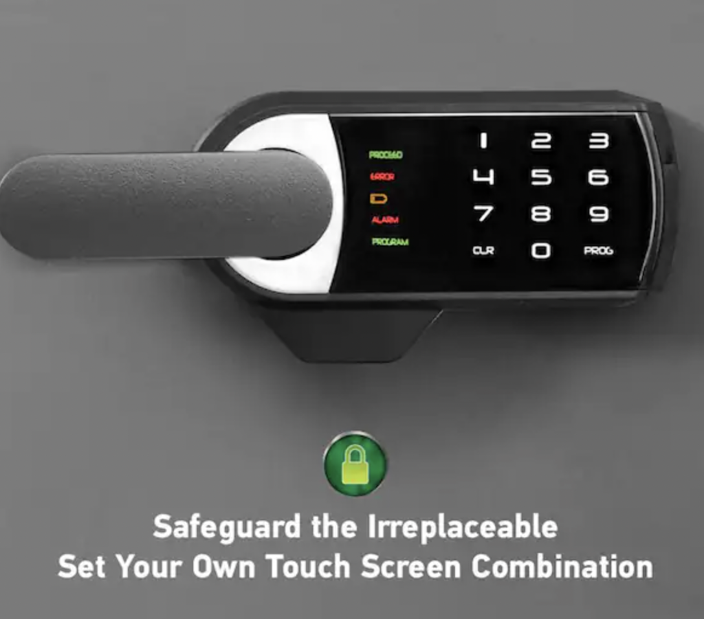 SentrySafe Touchscreen Combination Lock