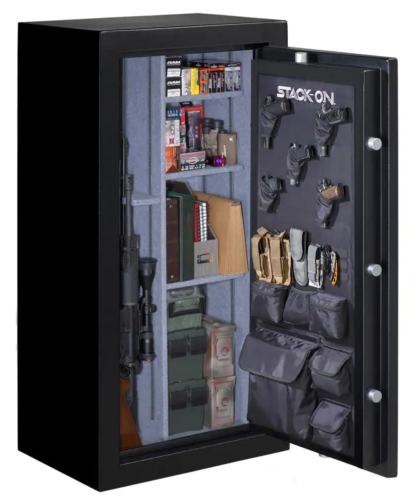 Stack-On Elite 30-Gun Fireproof Safe Interior