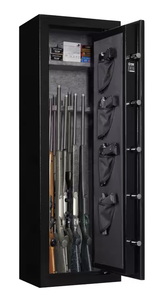 Stack-On Siege 12-Gun Fireproof Safe Interior