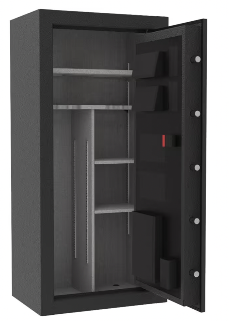 Stack-On Siege 28-Gun Fireproof Safe Interior