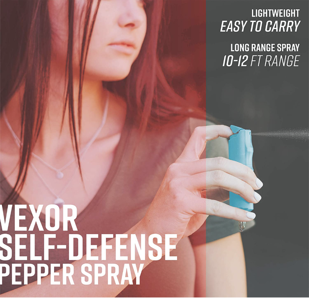 Zarc Vexor Pepper Spray Range