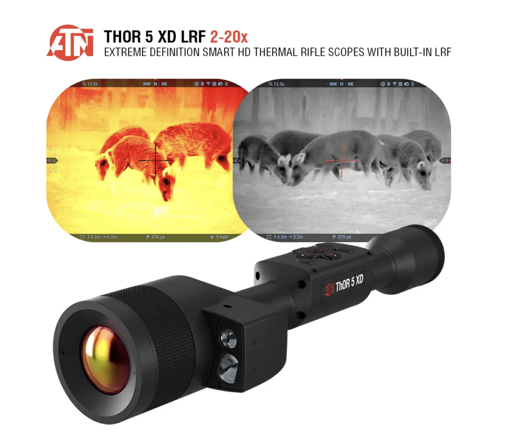 ATN THOR 5 XD Thermal Scope HD Vision