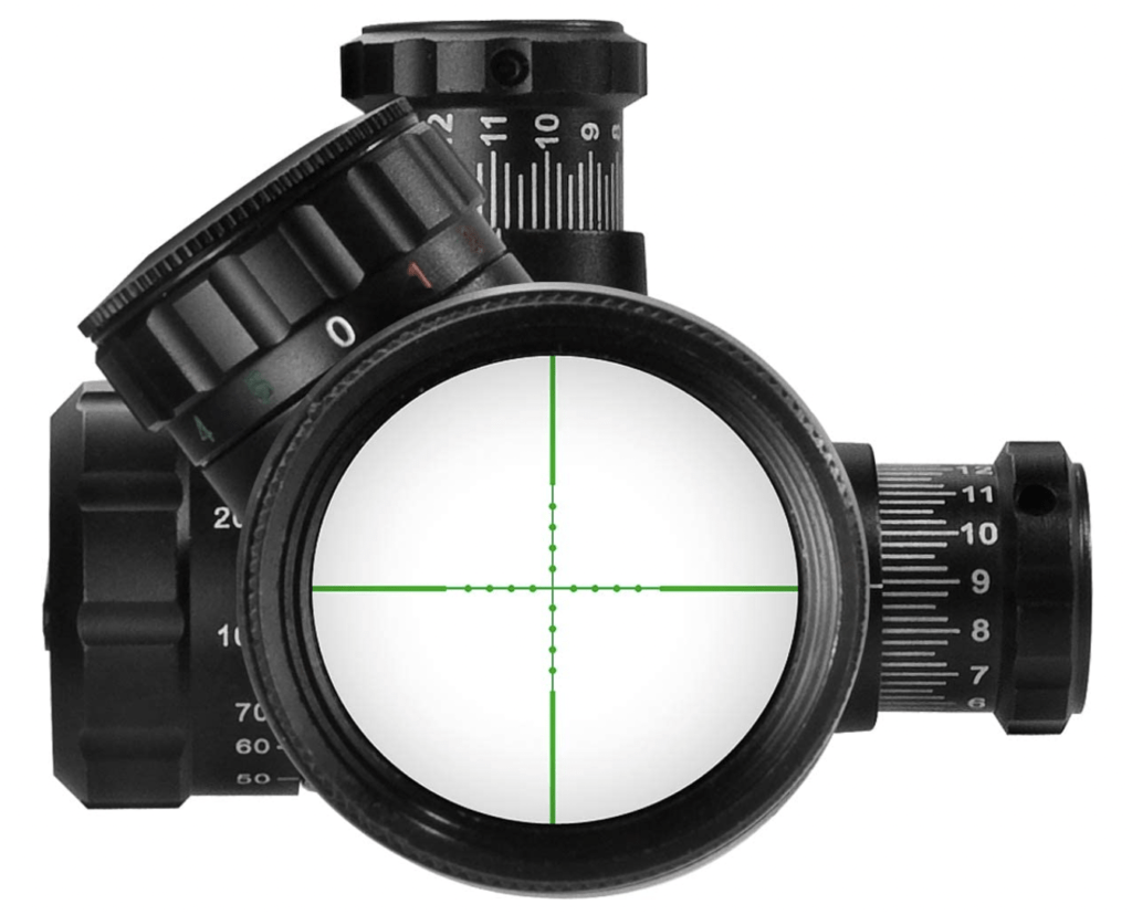 Barska 6-24x50mm IR 2nd Generation Sniper Scope Inside View