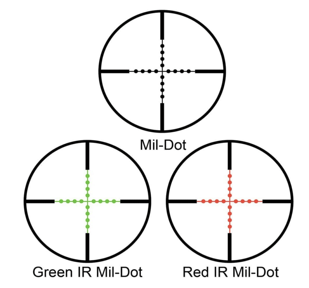 Barska Contour Rifle Scope Reticle