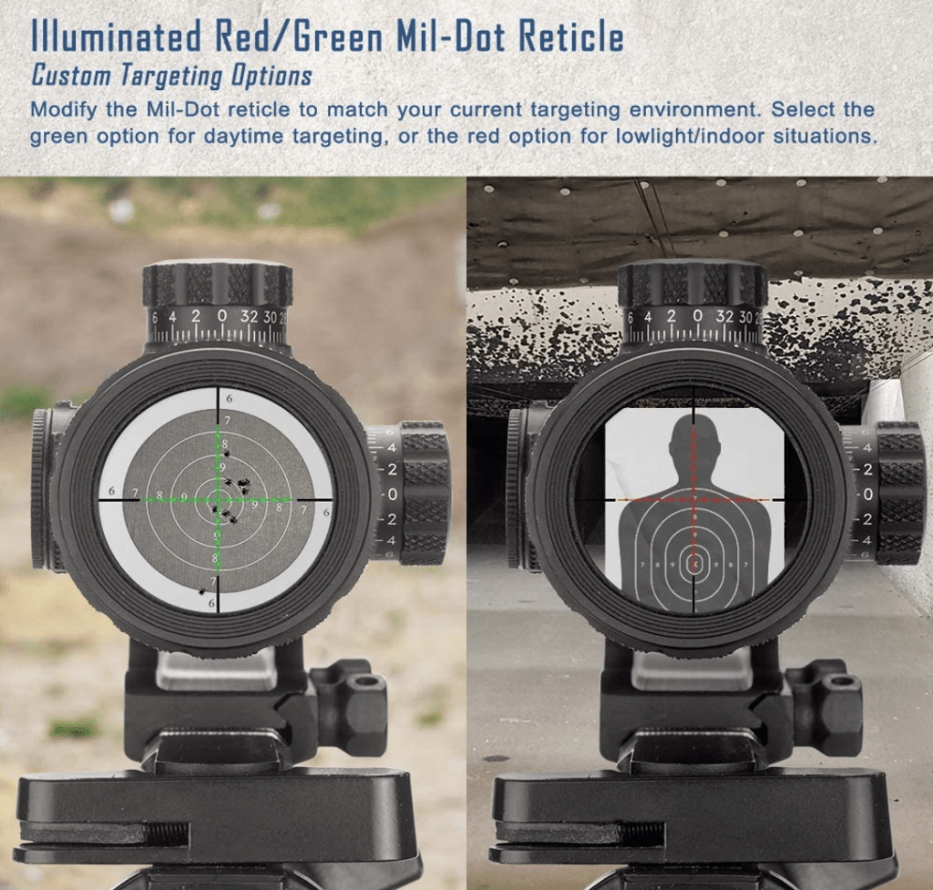 Barska IR SWAT Rifle Scope Target