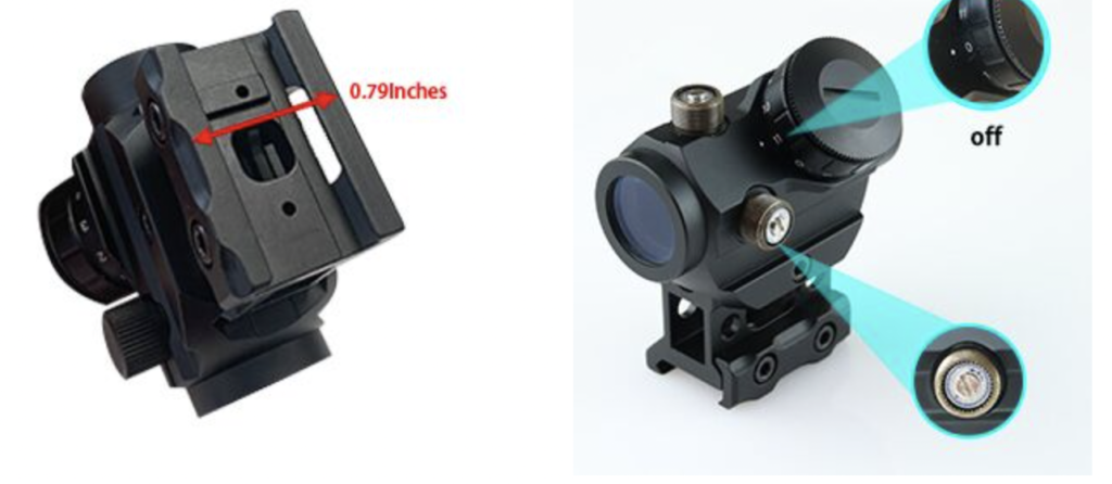 Beileshi Red Dot Sight Features