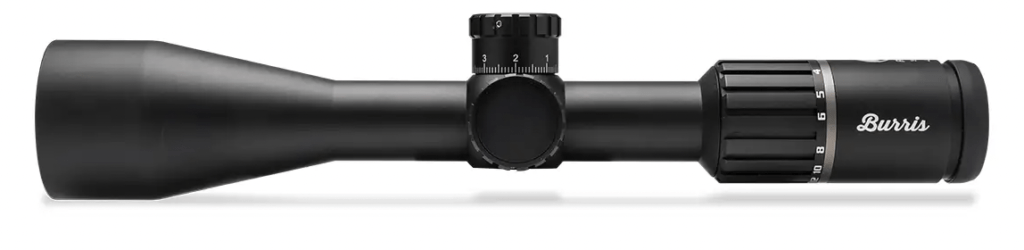 Burris RT-25 5-25x56mm Long Range Rifle Scope Side View